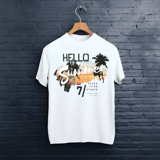 Tricou HELLO Summer