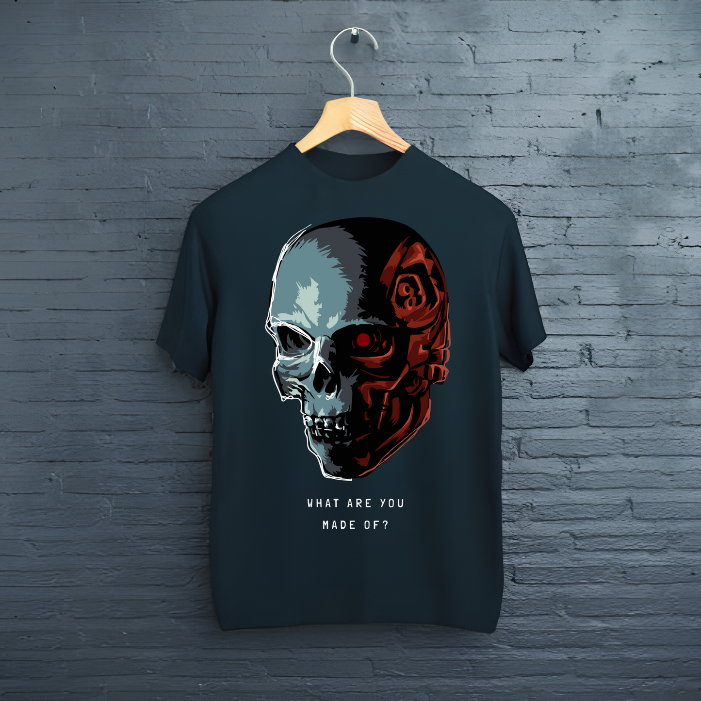Tricou Robotic Skull