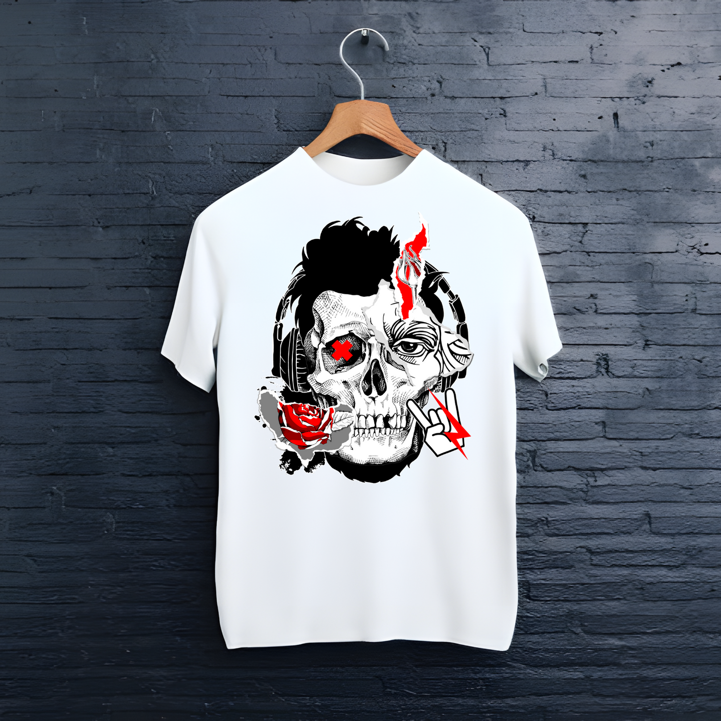 Tricou Skull X