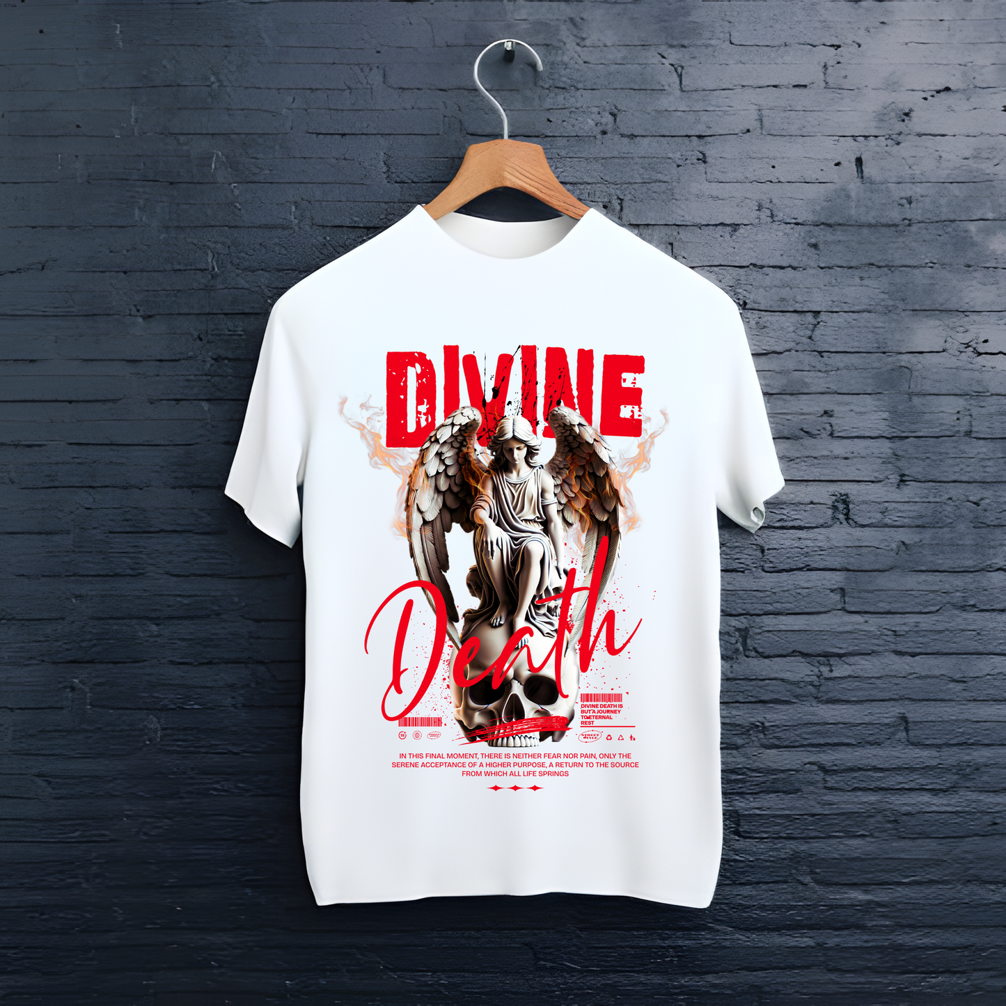 Tricou Divine Death (red)