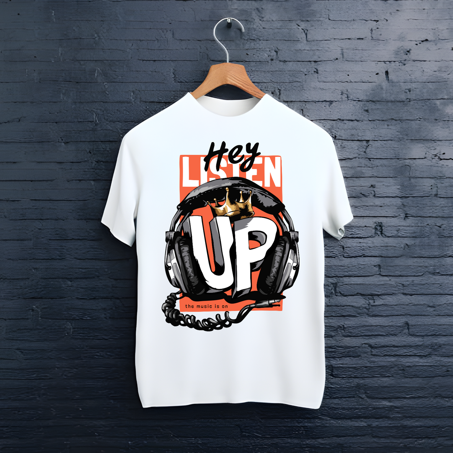 Tricou Listen Up