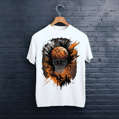 Tricou Basketball Hoop