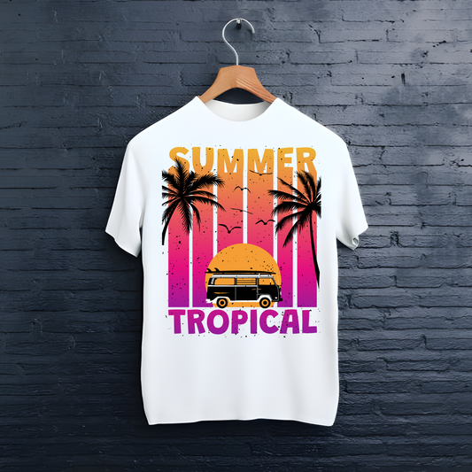 Tricou Summer Tropical