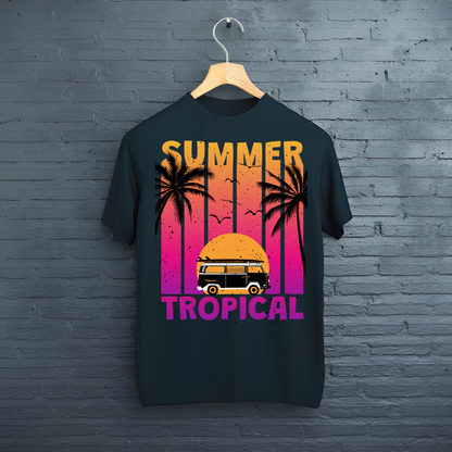Tricou Summer Tropical